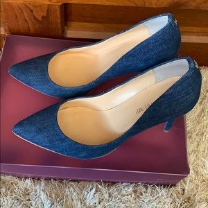 Ivanka Trump Denim Pumps